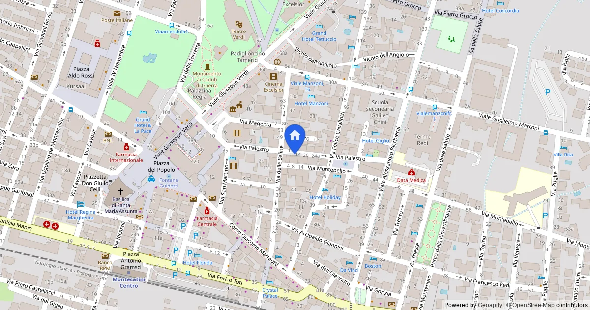 Fondo commerciale con magazzino in Via Palestro 12