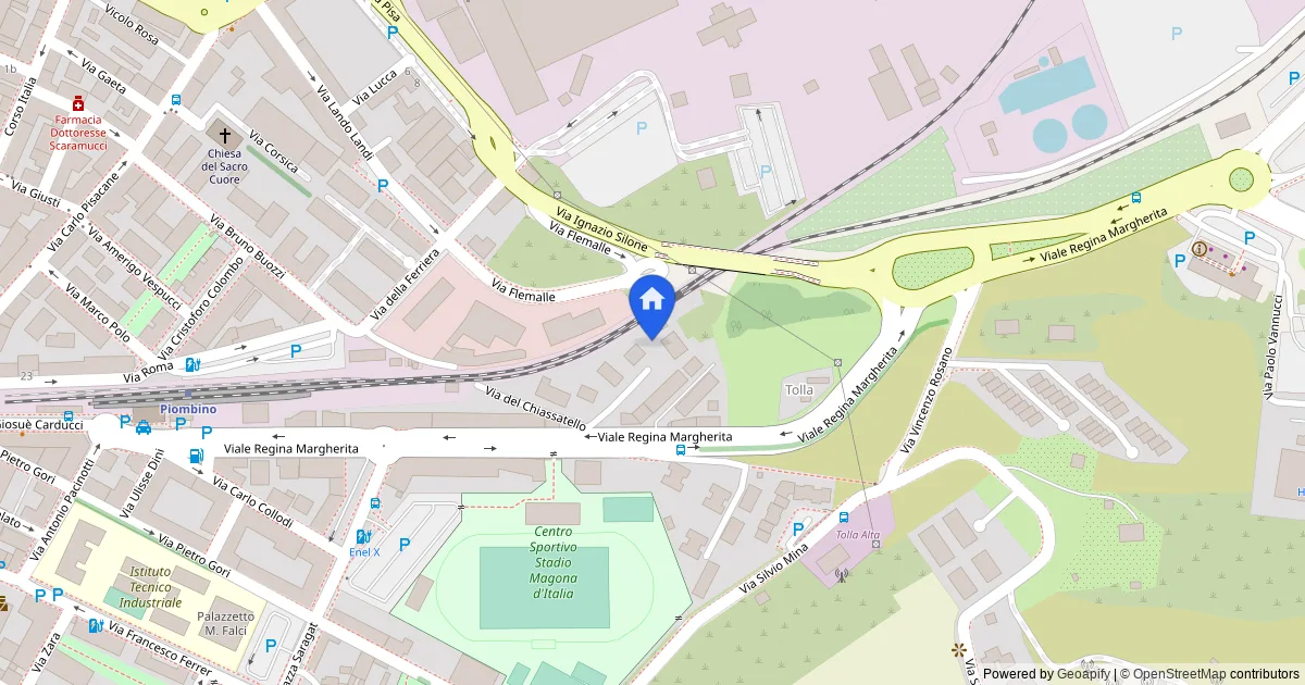 Appartamento al piano primo in Via del Chiassatello 31, Piombino