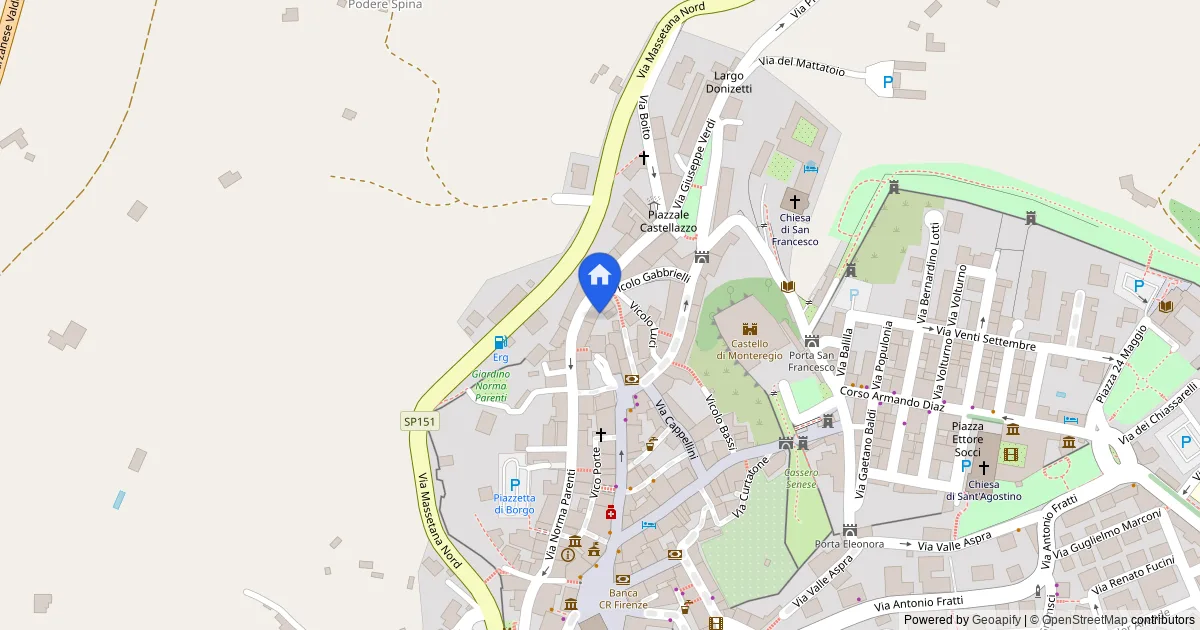 Appartamento in centro storico a Massa Marittima