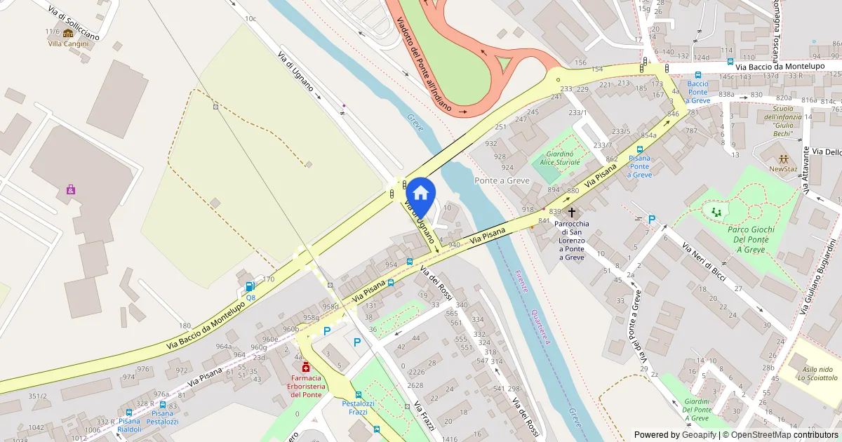 Area urbana con manufatto abusivo da demolire
