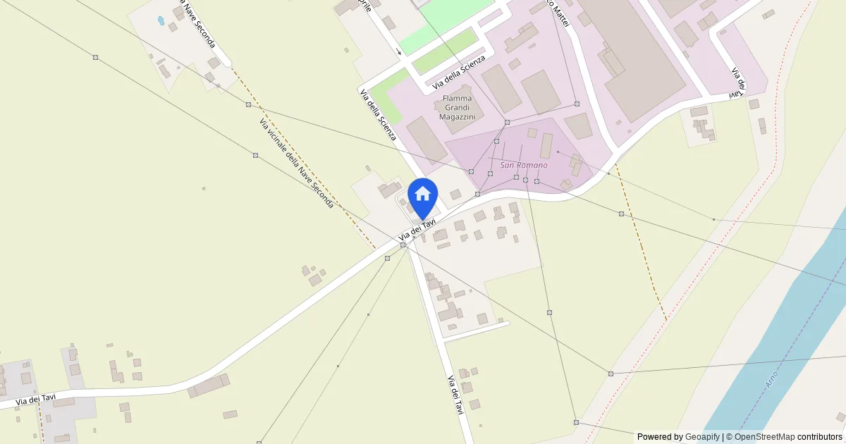Appartamento con due autorimesse e locali accessori a Castelfranco di Sotto