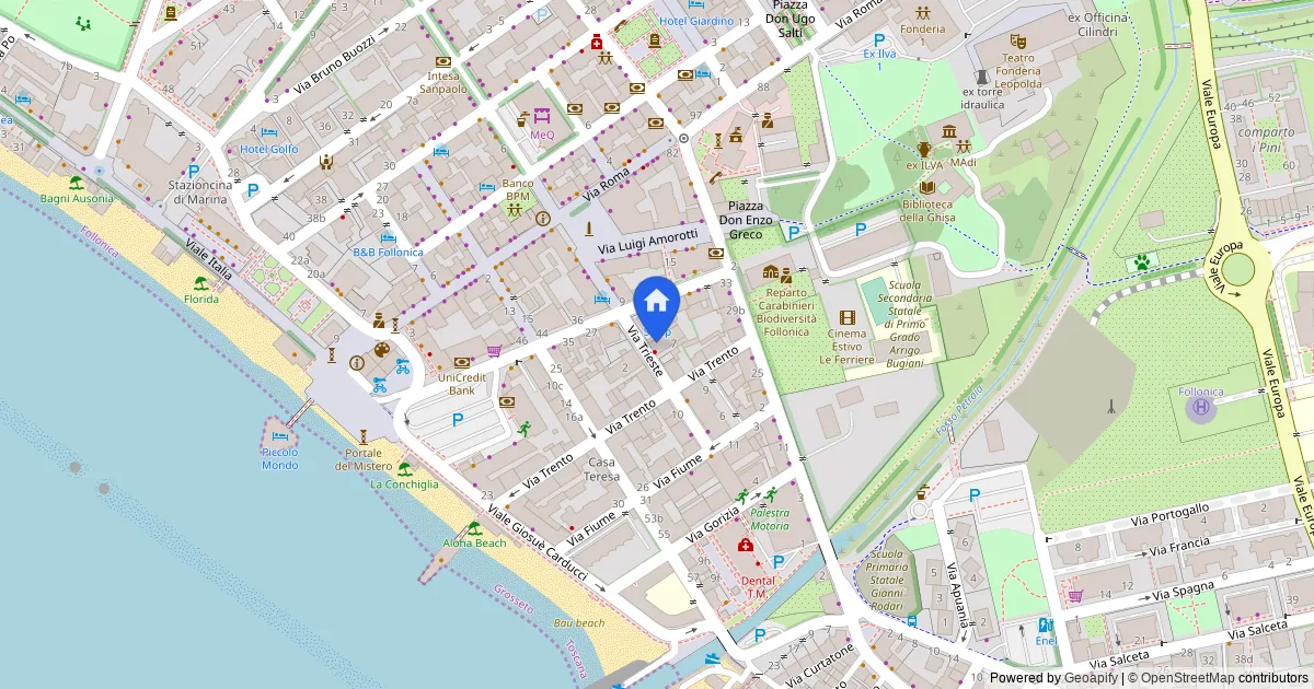 Ufficio al piano terreno in via Trieste 5, Follonica