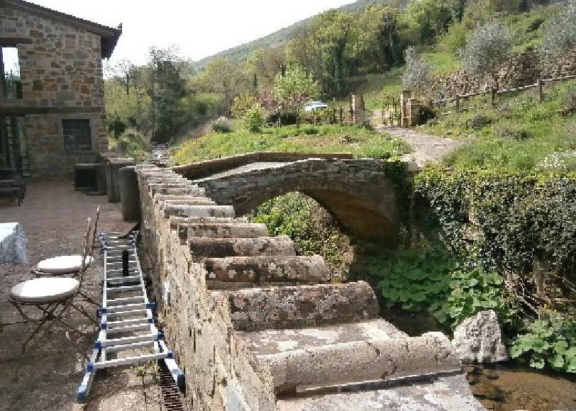 Villetta con resede, piscina e terreni agricoli a Greve in Chianti