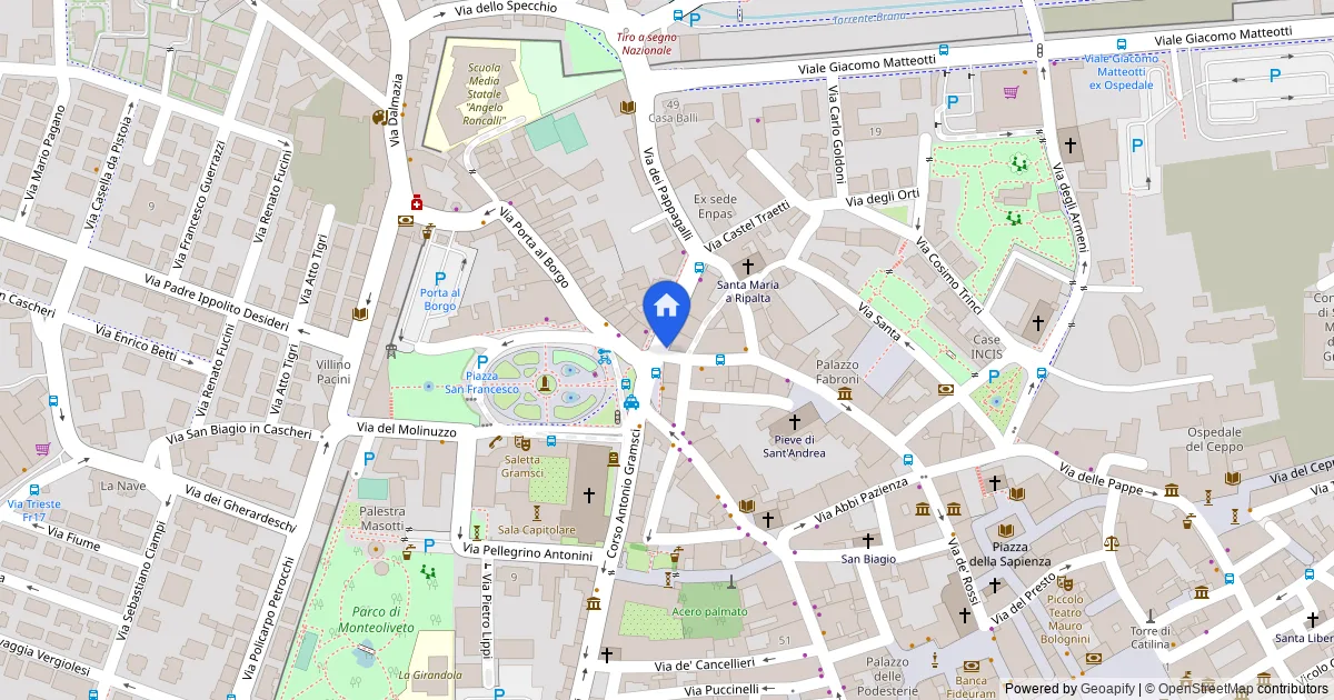 Appartamento con cantina e posto auto a Pistoia