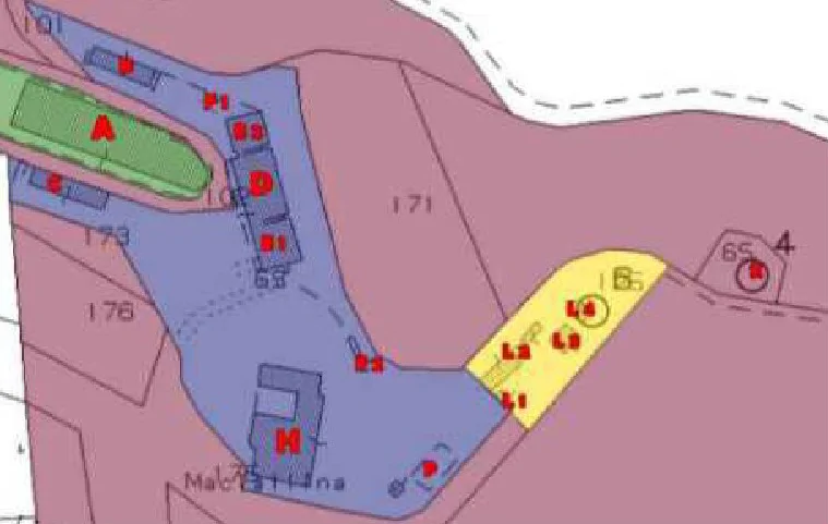 Complesso ricettivo alberghiero con terreni a Castelnuovo Berardenga