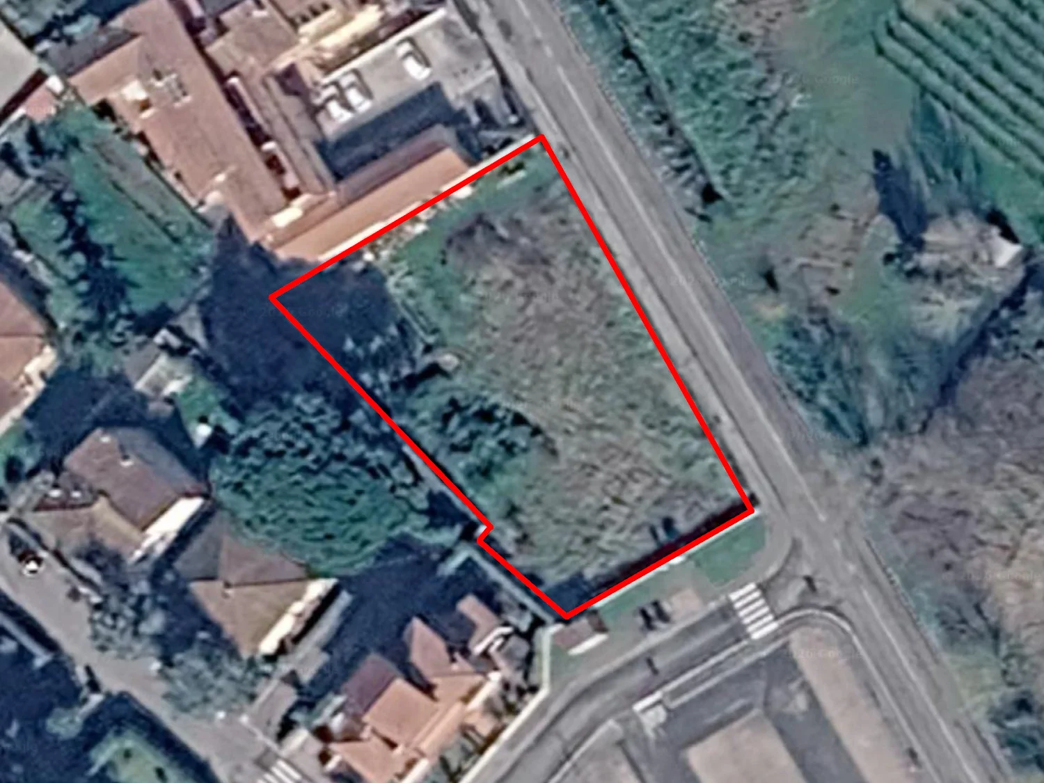 Area urbana di 1.470 mq a Capannoli, via Gramsci
