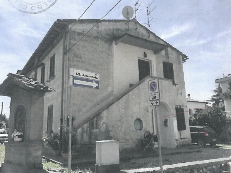 Quota di appartamento e area urbana a Capannoli