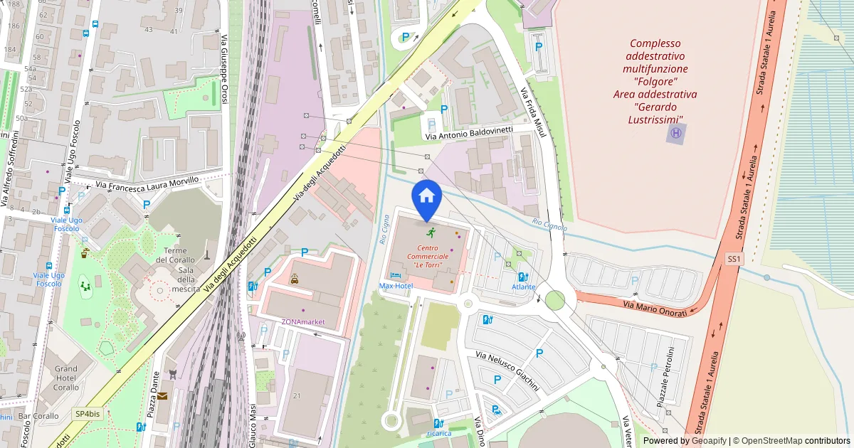 Appartamento con corte esclusiva e garage a Livorno, Via Giotto 40