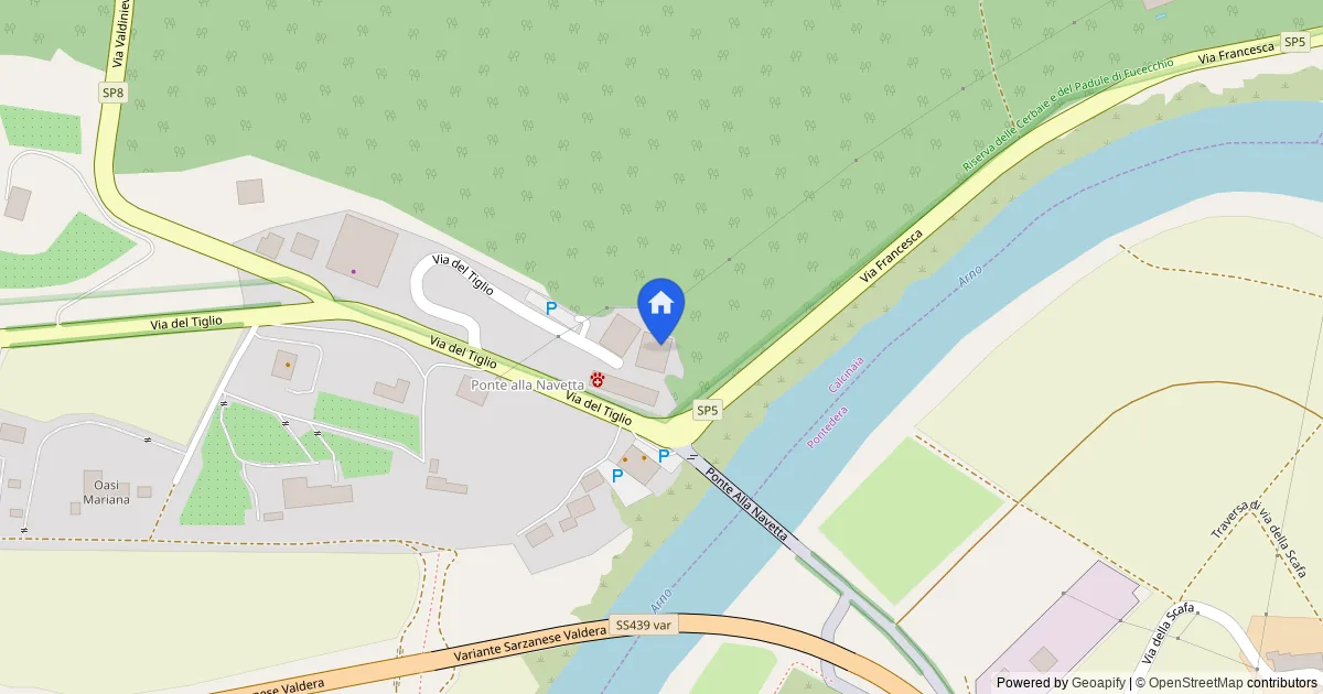 Appartamento con terrazza, posto auto e cantina a Calcinaia