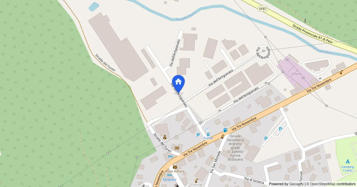 Fondo prativo a destinazione produttiva in via dell'Artigianato