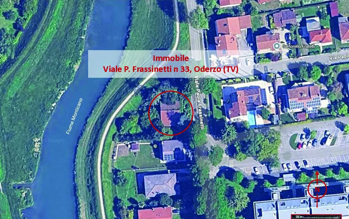 Villino unifamiliare con garage e area scoperta in Oderzo