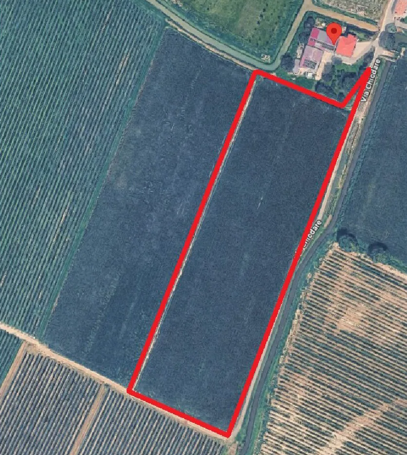 Quattro terreni agricoli a Due Carrare