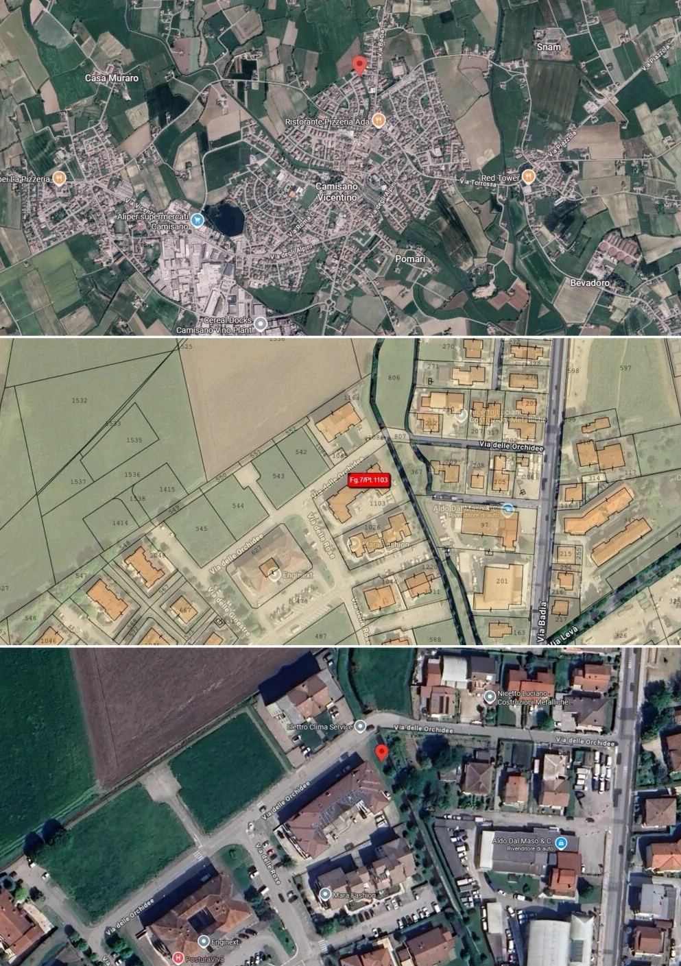 Appartamento bicamere con autorimessa in Camisano Vicentino