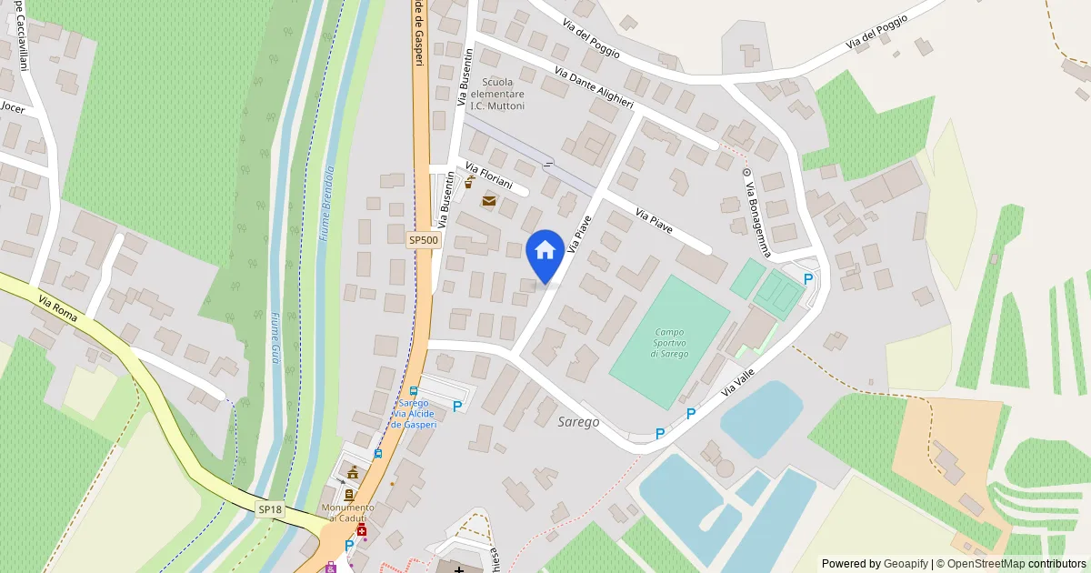 Appartamento al piano primo con posto auto esterno in Sarego
