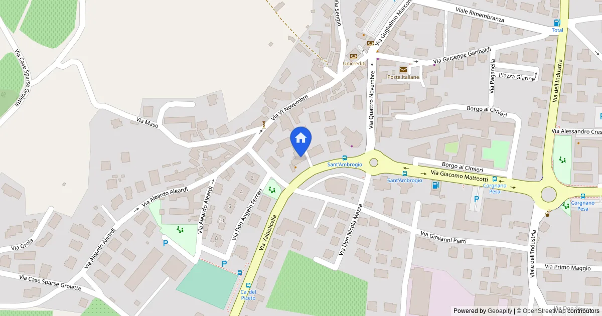 Appartamento al piano primo in Via Matteotti 3, Sant'Ambrogio di Valpolicella