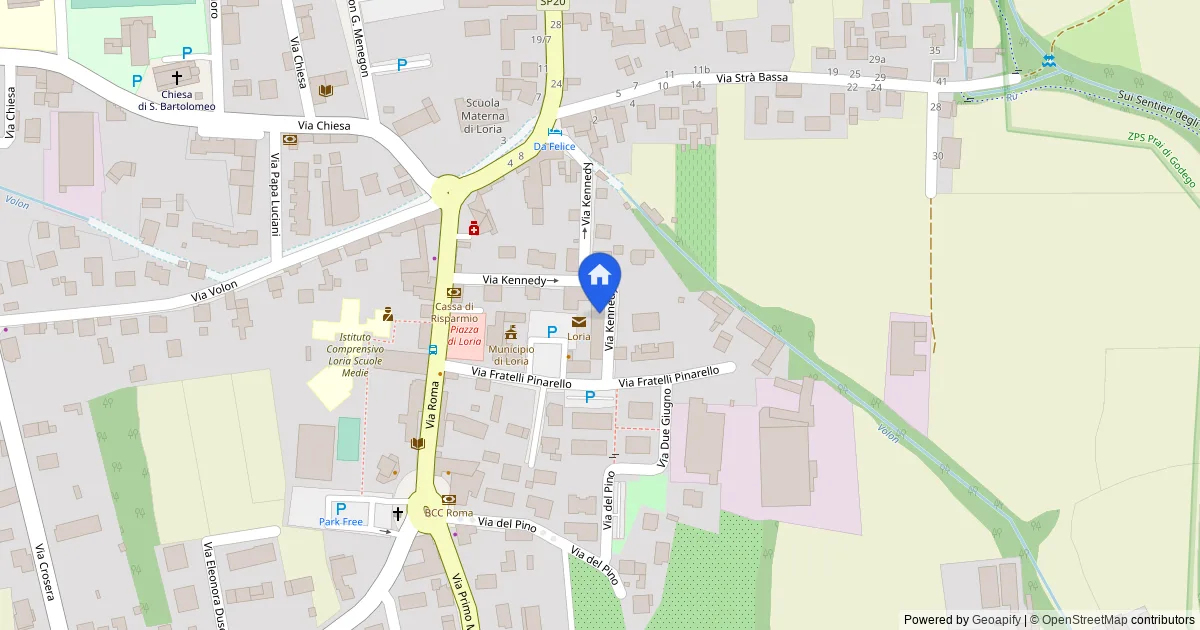 Abitazione in sottotetto con autorimessa al Condominio Ai Portici