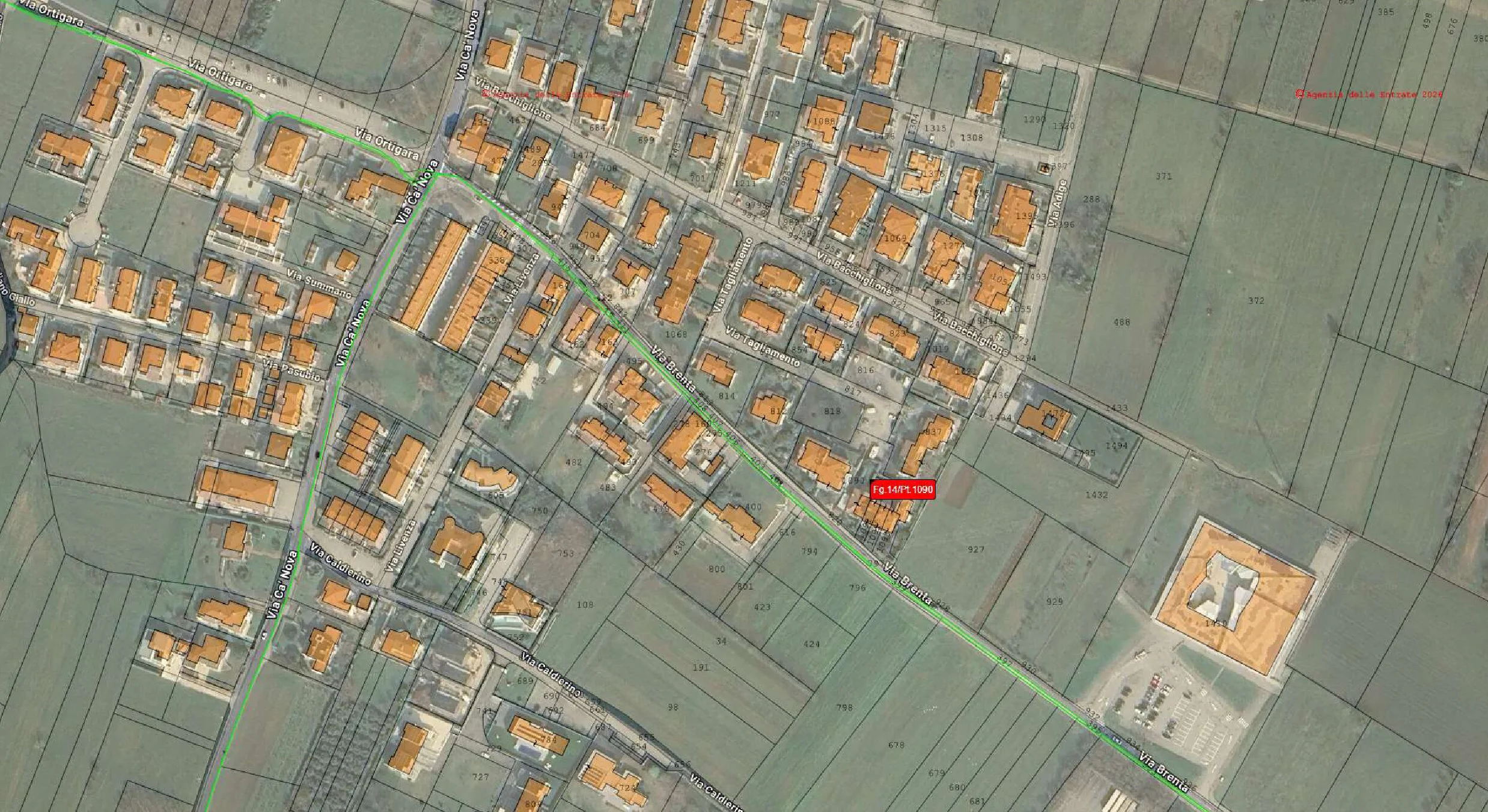 Villetta a schiera con garage a Zugliano, Via Tagliamento 14
