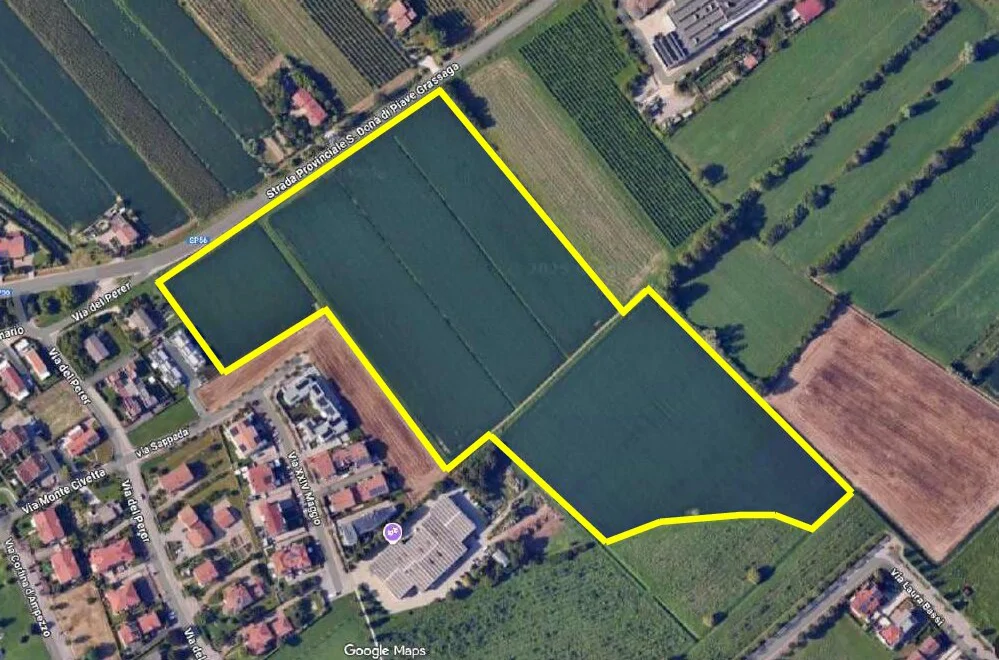 Tre appezzamenti di terreno edificabile a San Donà di Piave